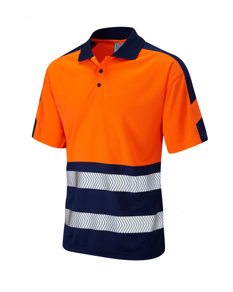 4x Embroidered Workwear Hi-Vis Polo Shirts Bundle