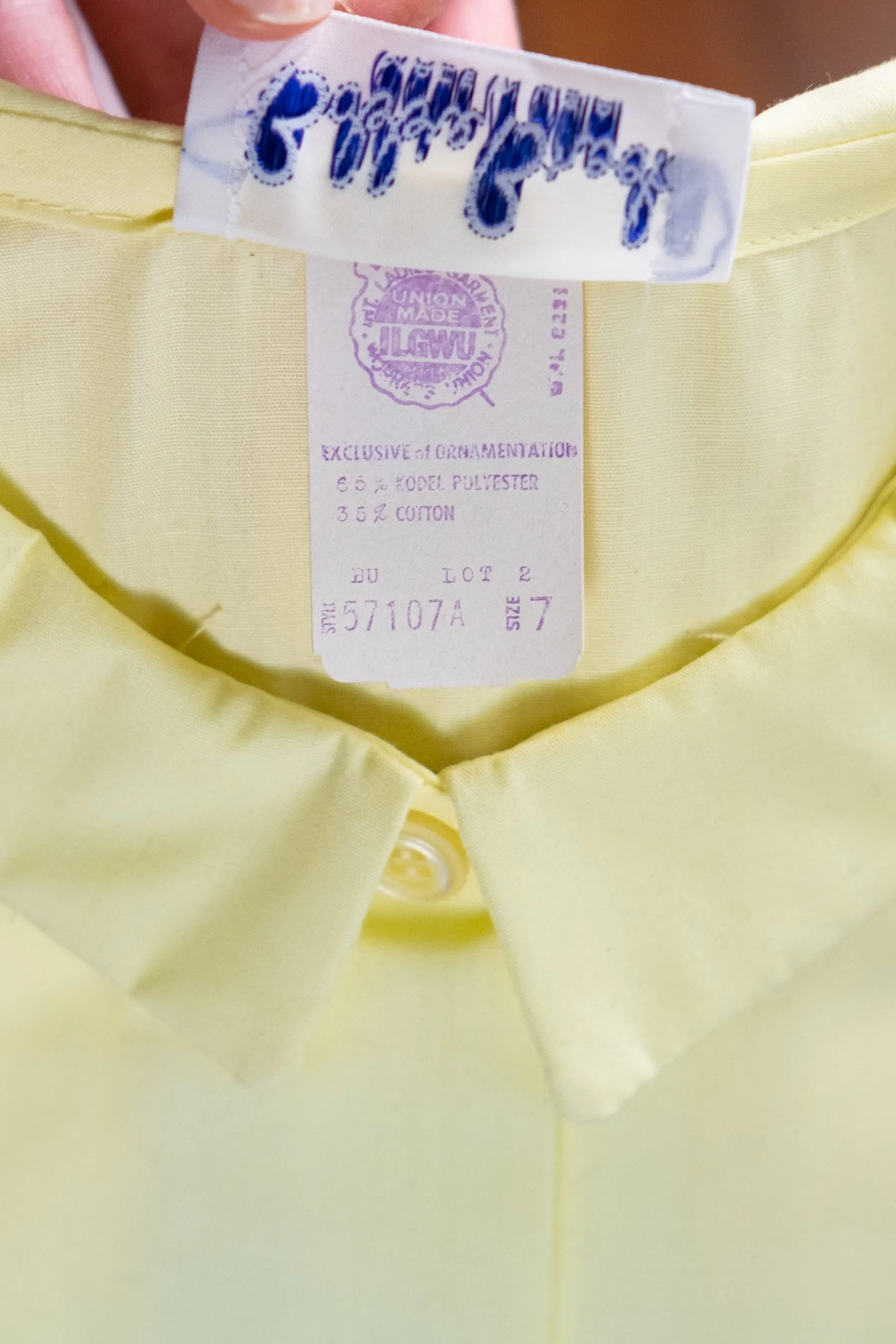 60s Bobbie Brooks Deadstock Women's Button Up Shirts - Extra Small