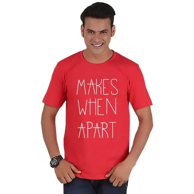 Couple Shirts Makes when appart