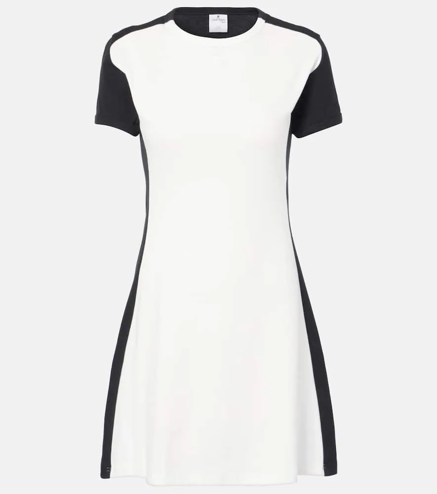 Courreges Logo cotton jersey T-shirt dress