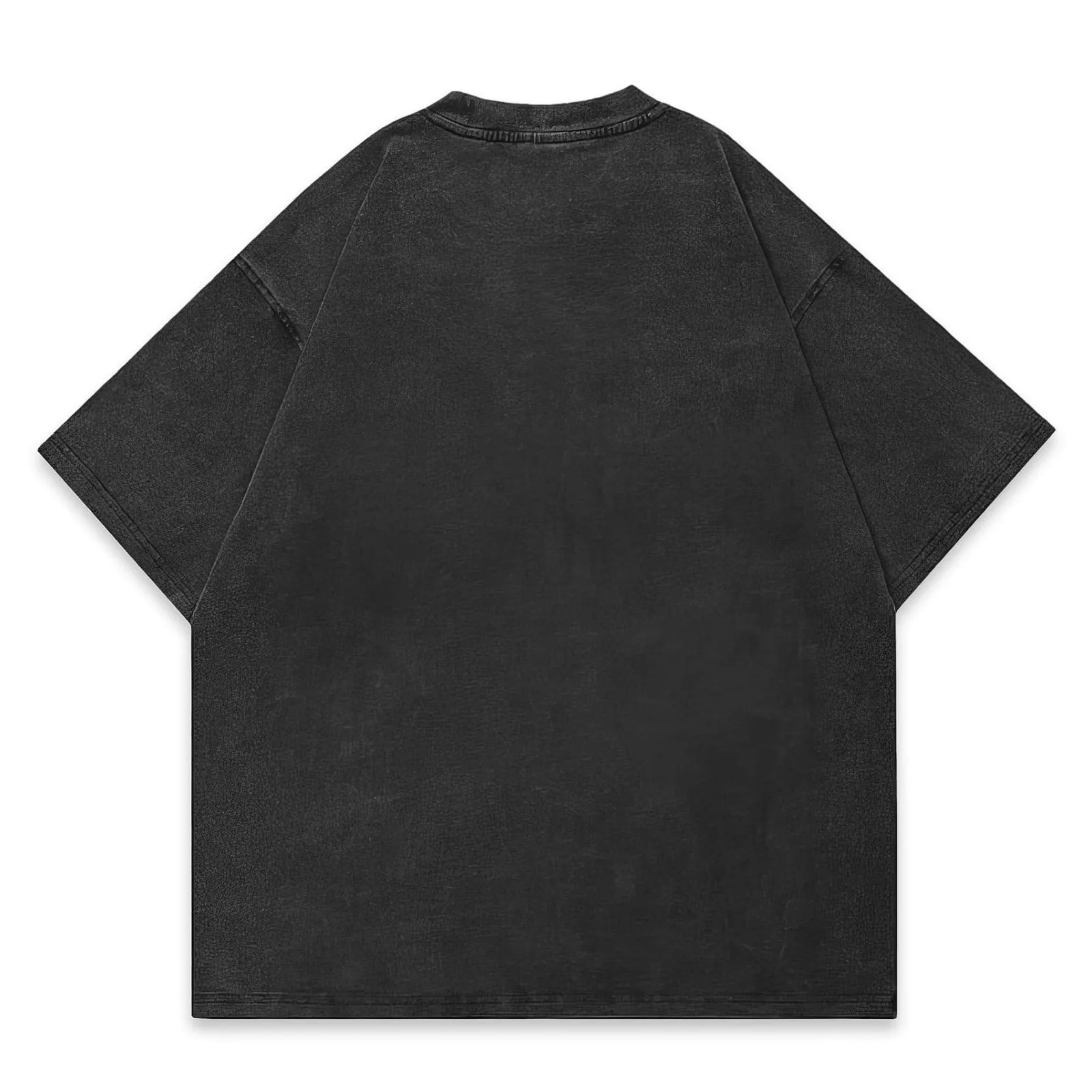 Fearless Lions Acid-Wash Graphic T-Shirt