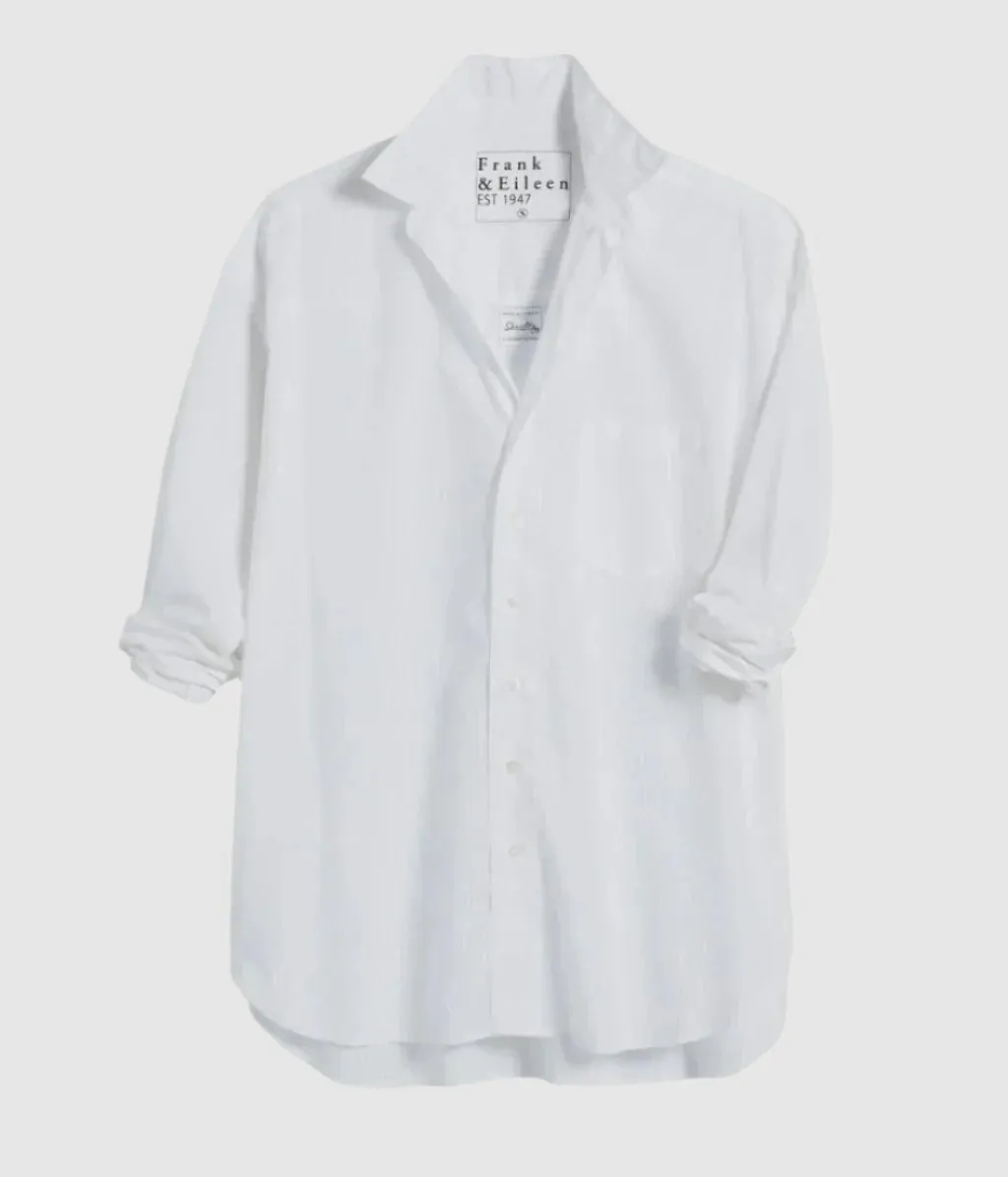 Frank and Eileen Shirley Oversized Shirt in White