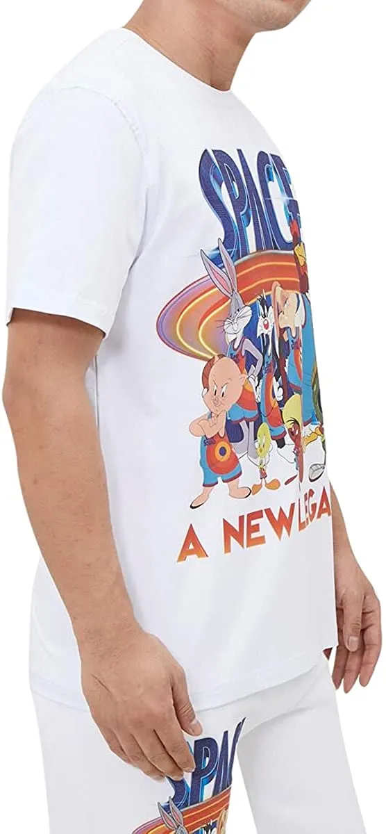Freeze Max Men's Space Jam Short Sleeve Graphic T-Shirt