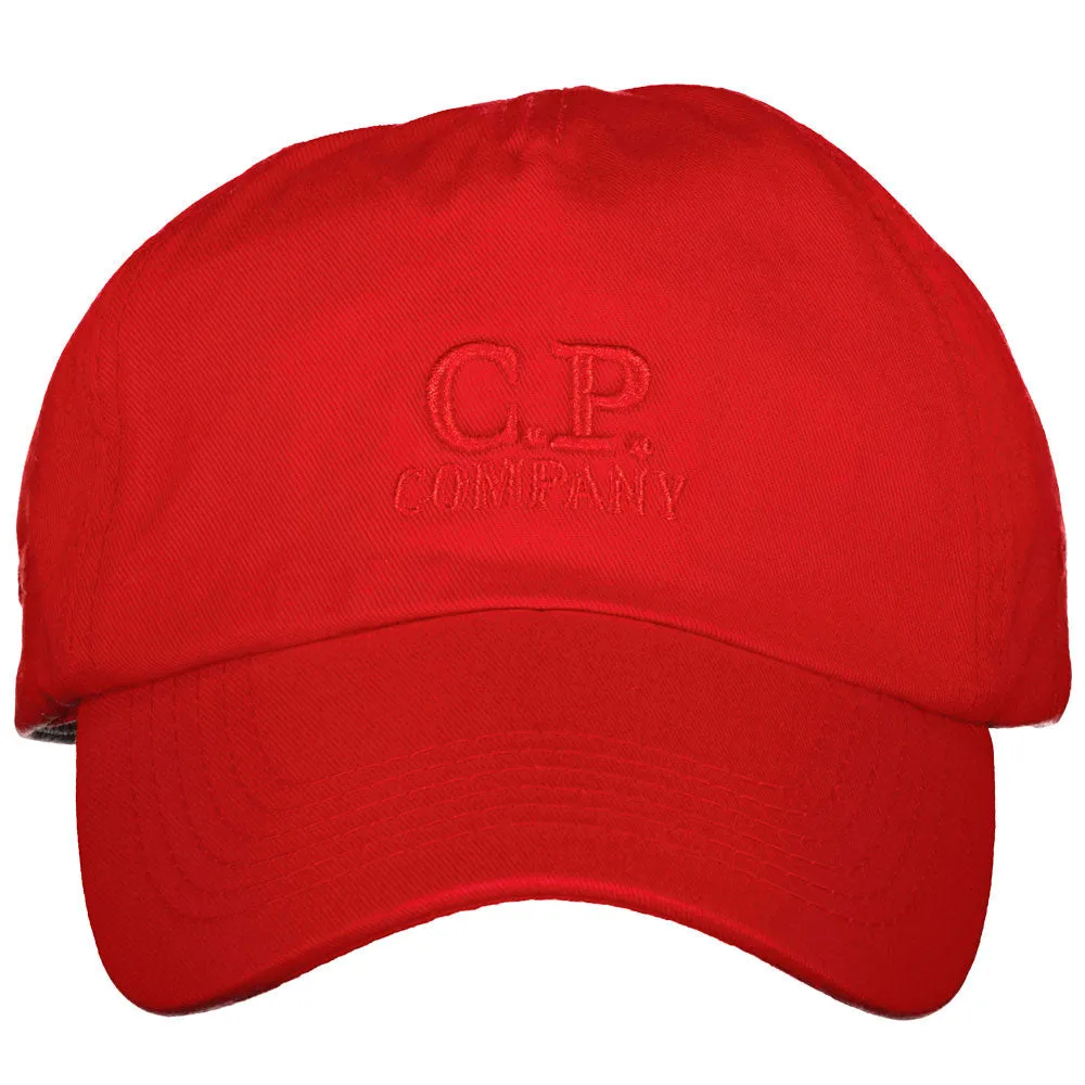 Junior Embroidered Logo Gabardine Cap