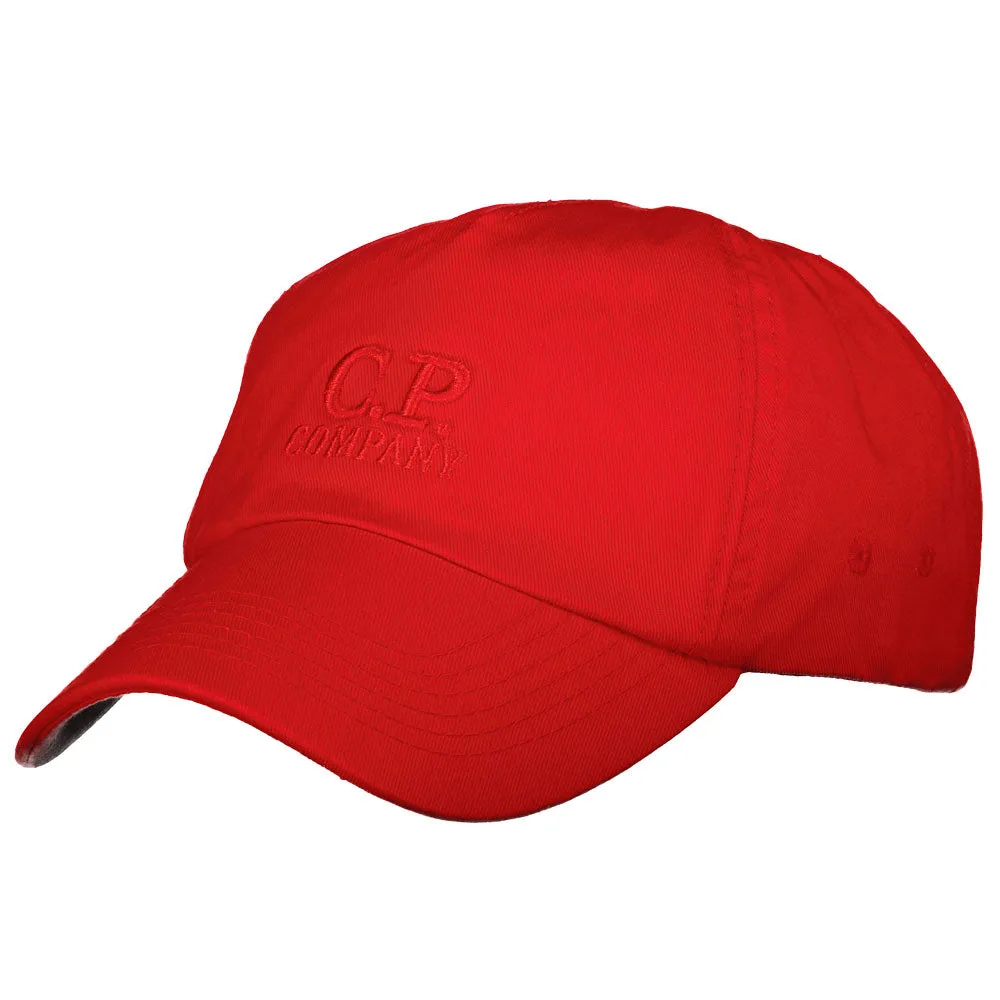 Junior Embroidered Logo Gabardine Cap