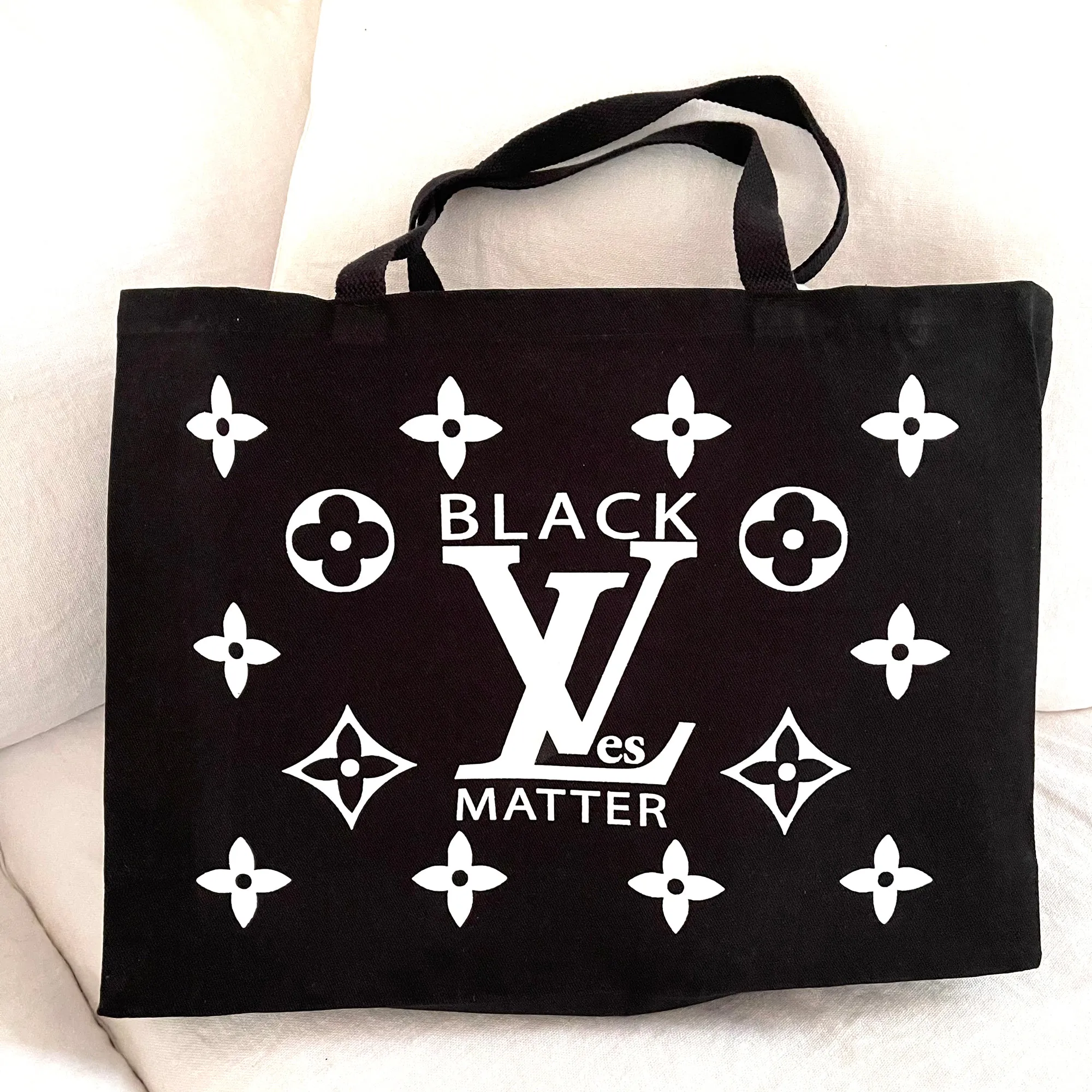 Large Black LiVes Matter Canvas Tote