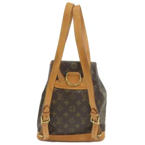 LOUIS VUITTON M51136 Monsuri Middle Monogram Backpack Daypack Canvas