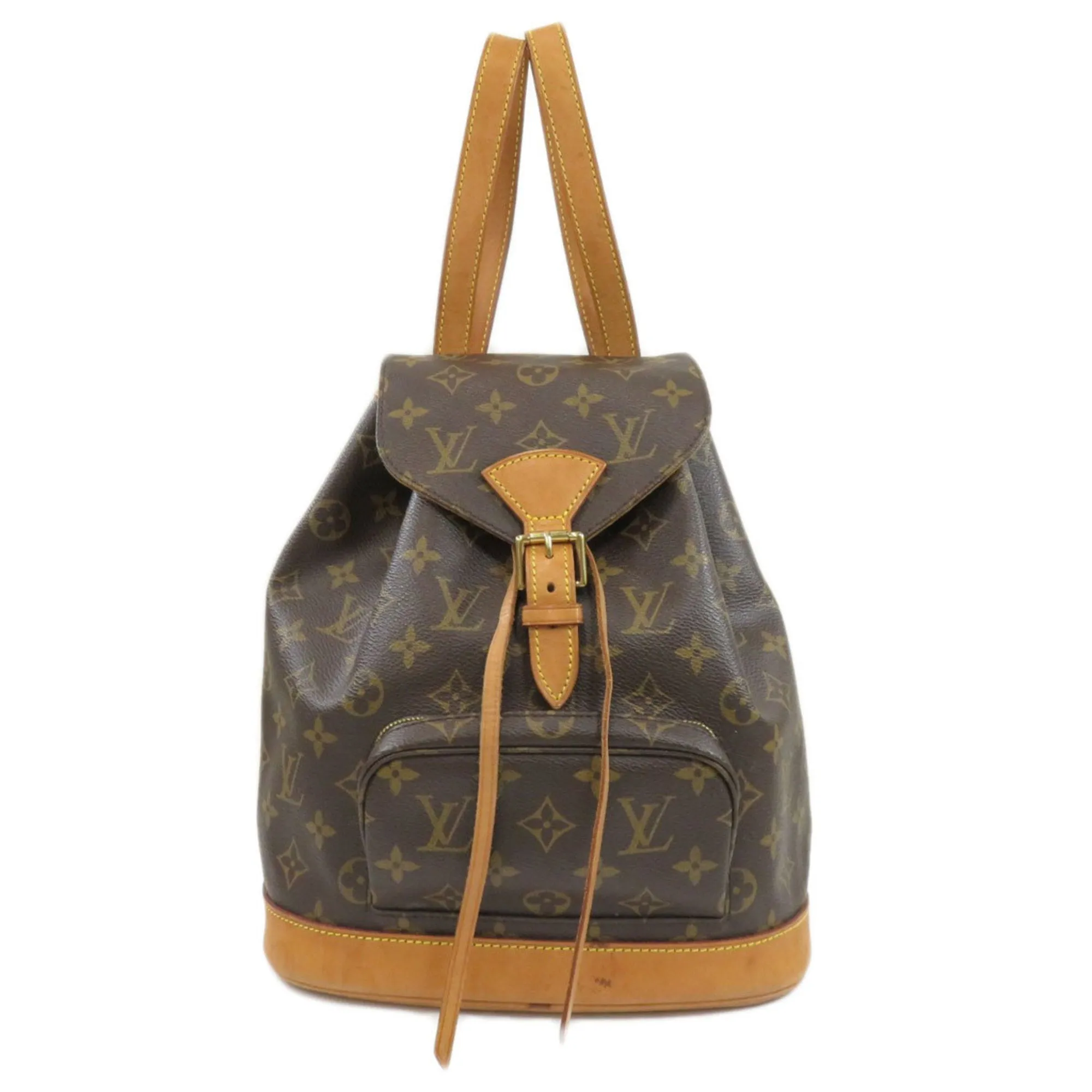 LOUIS VUITTON M51136 Monsuri Middle Monogram Backpack Daypack Canvas