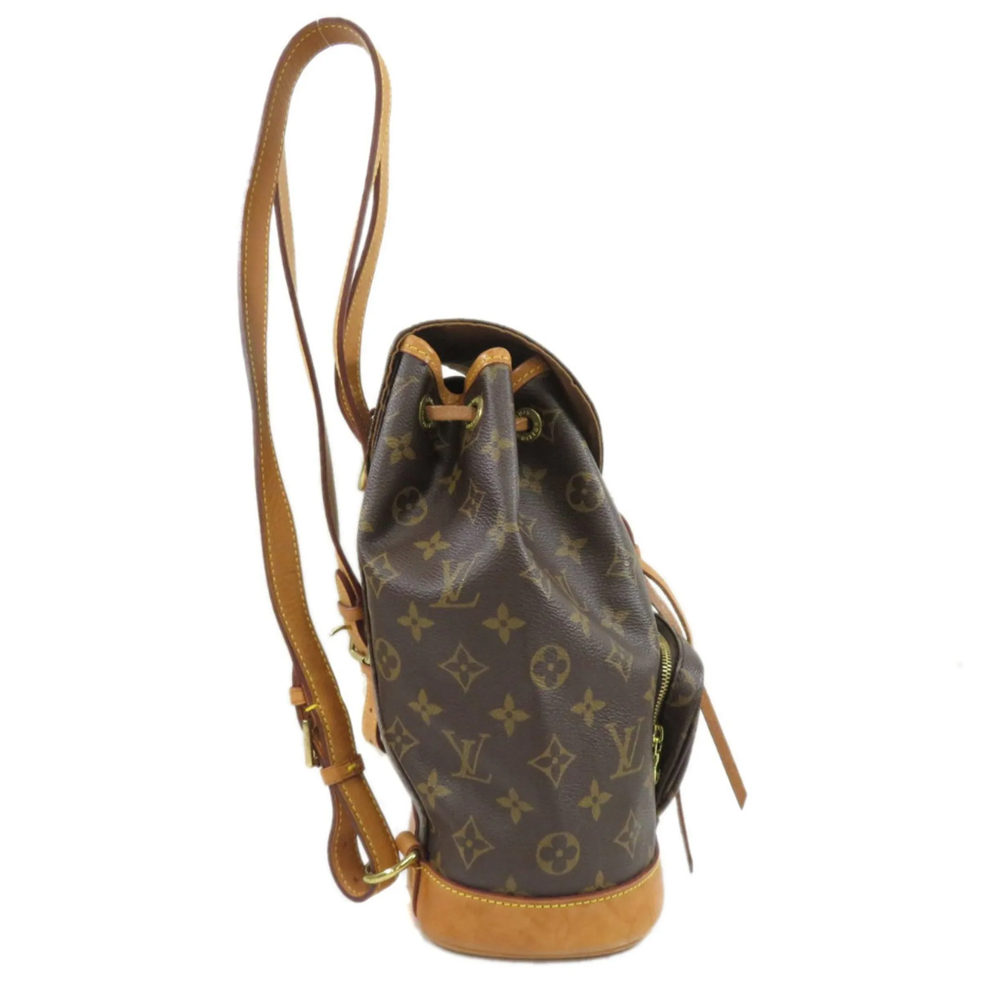 LOUIS VUITTON M51136 Monsuri Middle Monogram Backpack Daypack Canvas