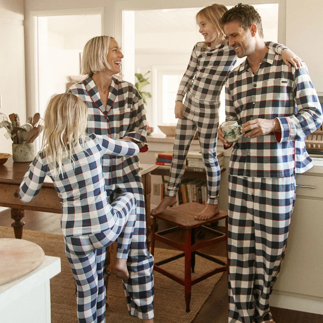 Men's Brushed Flannel Button Up Set
