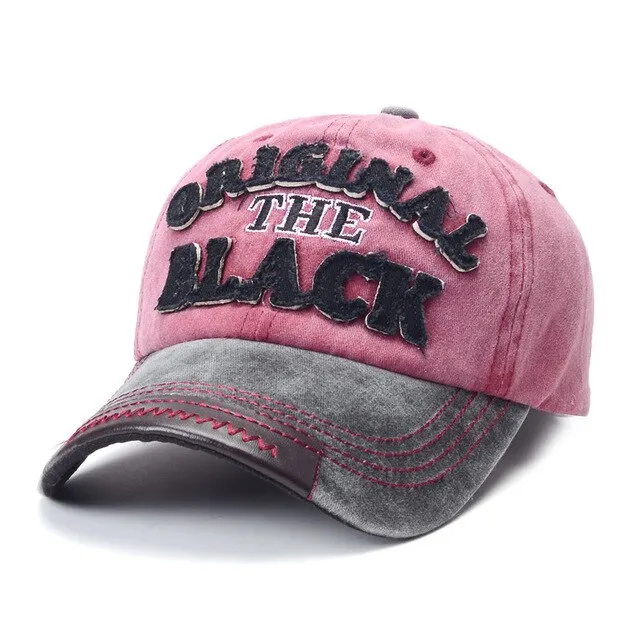 Original The Black Baseball Caps