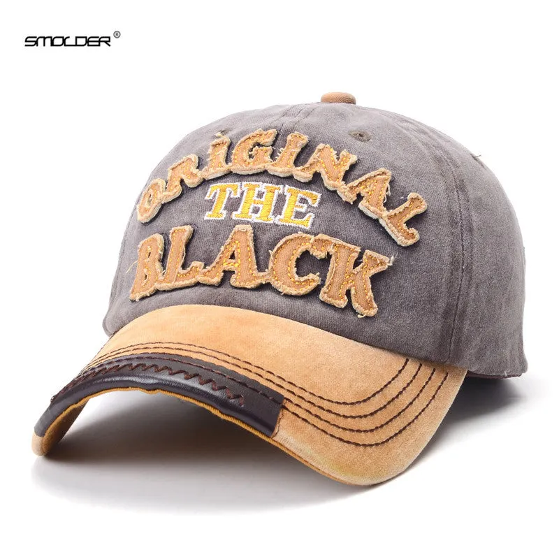 Original The Black Baseball Caps