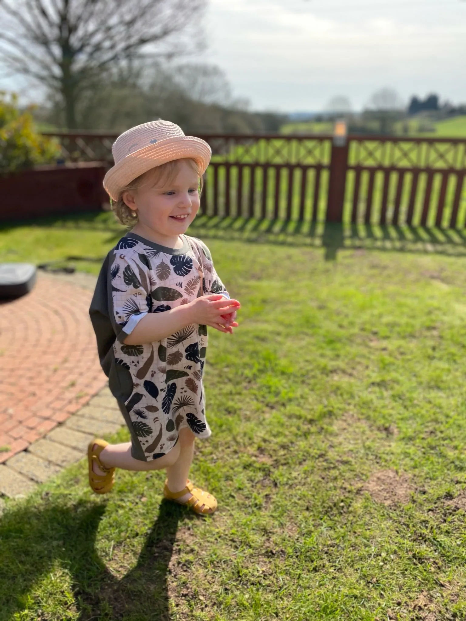 Pink 1st Birthday Oversized Dresses