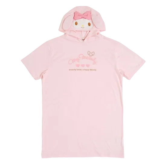 Sanrio My Melody Hooded T-Shirt Dress