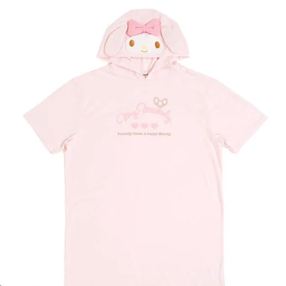 Sanrio My Melody Hooded T-Shirt Dress