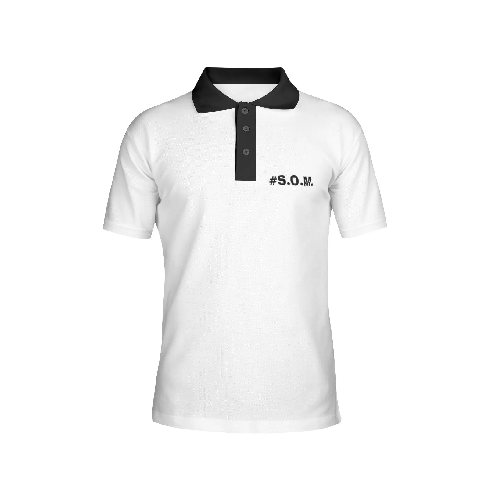 #S.O.M. Men's All-Over Print Polo Shirts