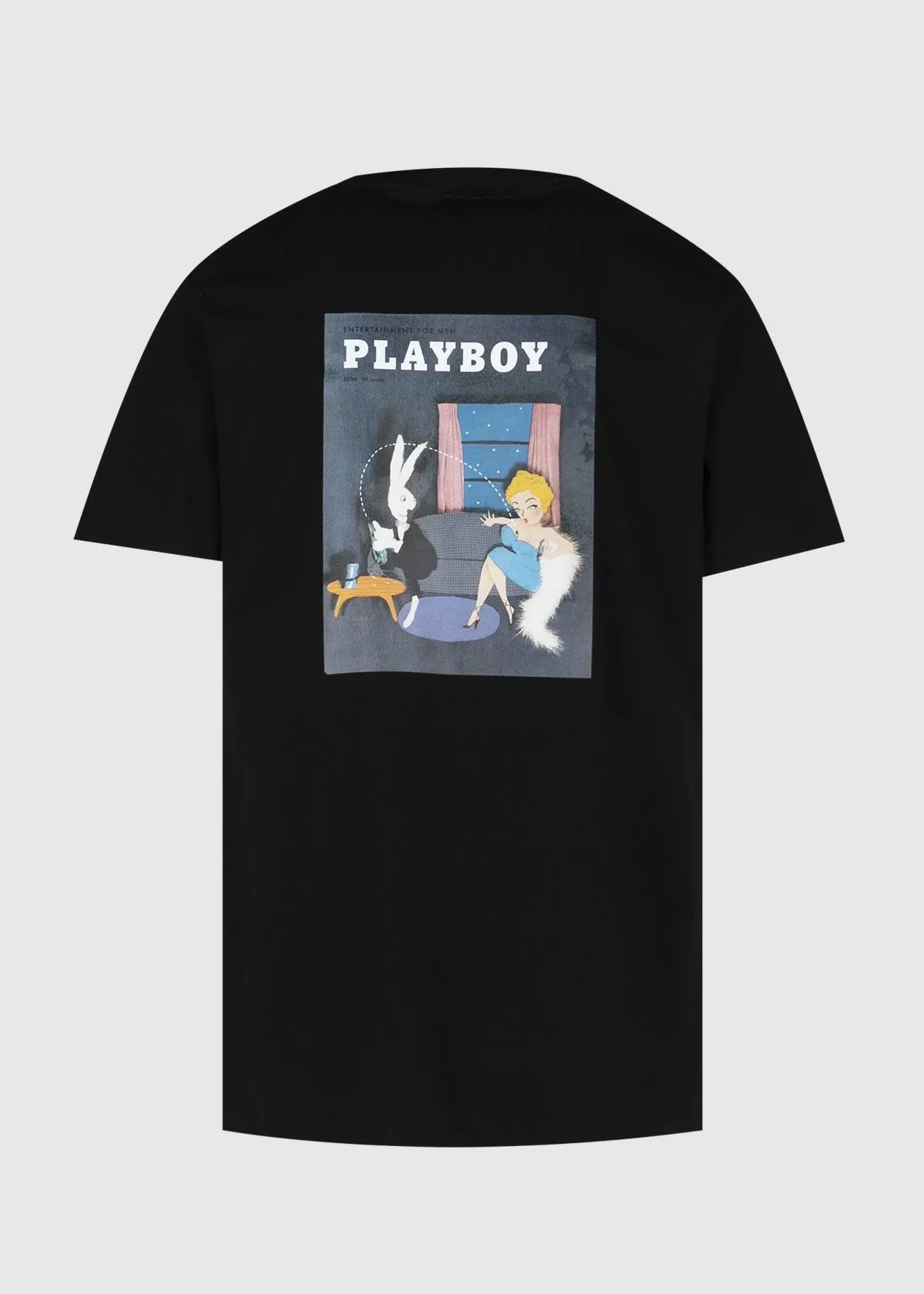 SOULLAND: PLAYBOY JUNE TEE [BLACK]