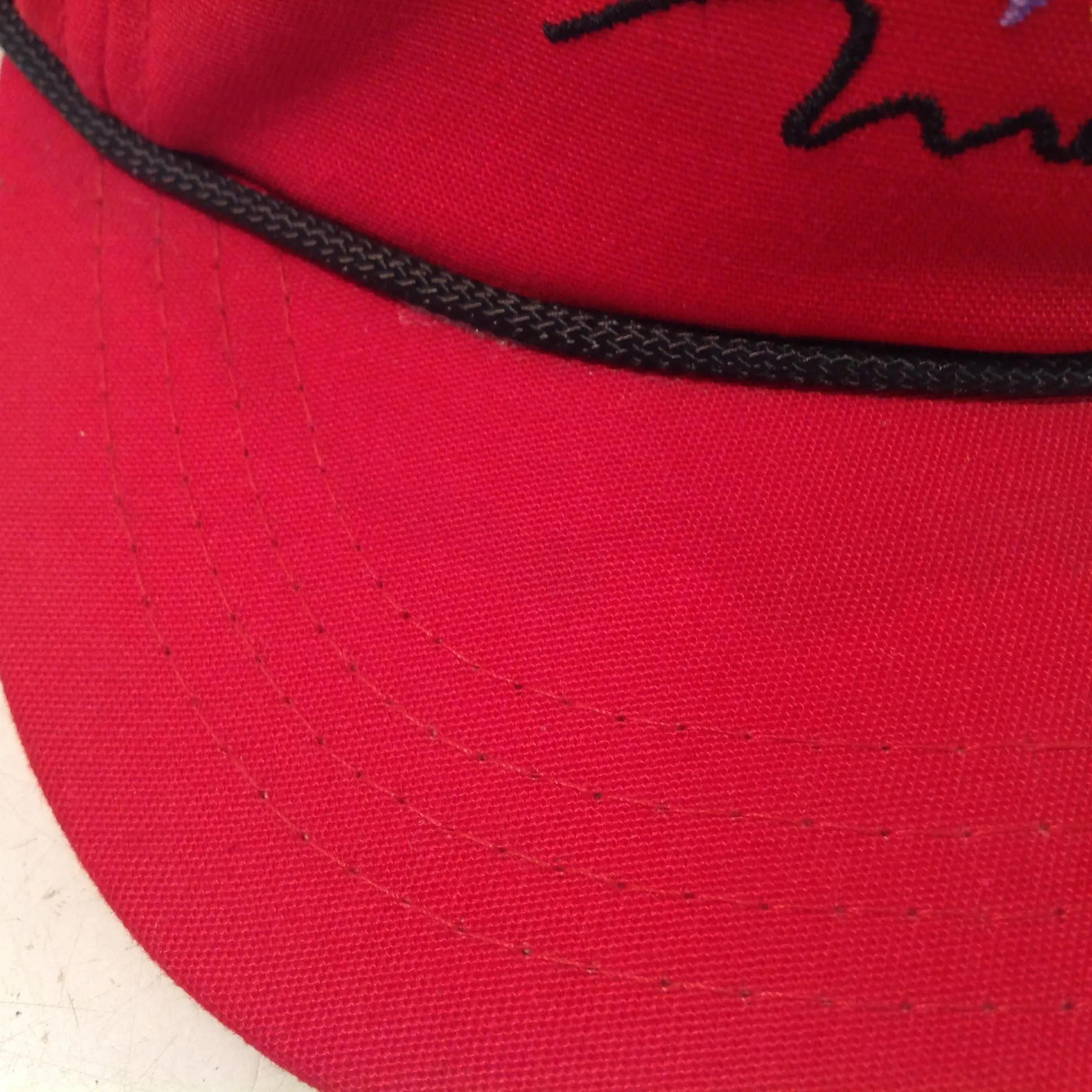 Vintage Souvenir Mirage Hotel Casino Las Vegas Nevada Red Baseball Cap